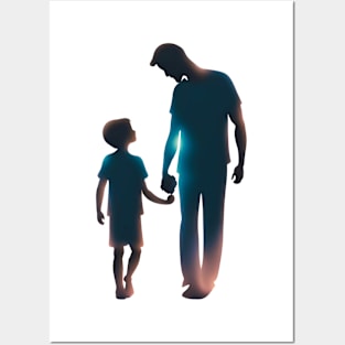 Father and Son Posters and Art